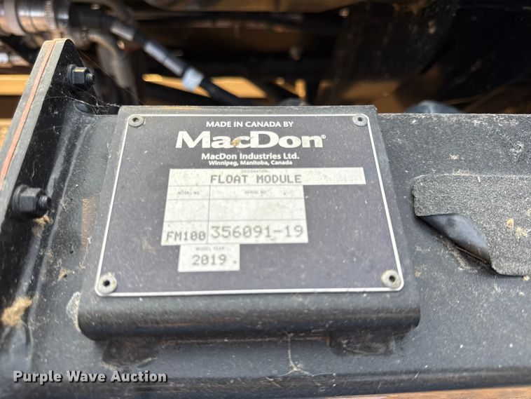 image for item EV6084 2019 MacDon FD135 flex draper head