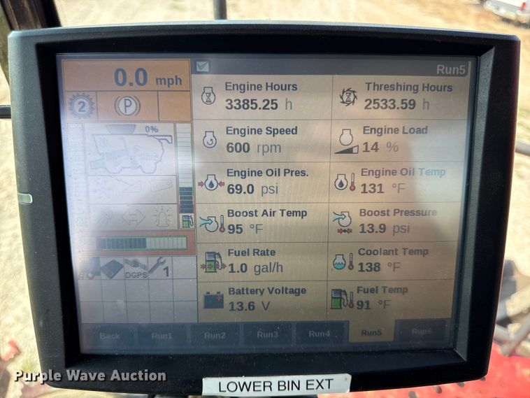 image for item EV6092 2013 Case IH 7230 combine