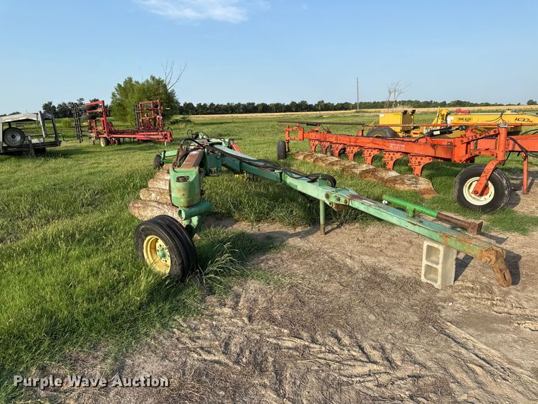 image for item EV6096 John Deere 3710 six bottom plow