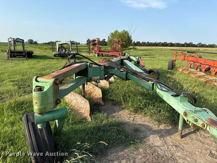image for item EV6096 John Deere 3710 six bottom plow