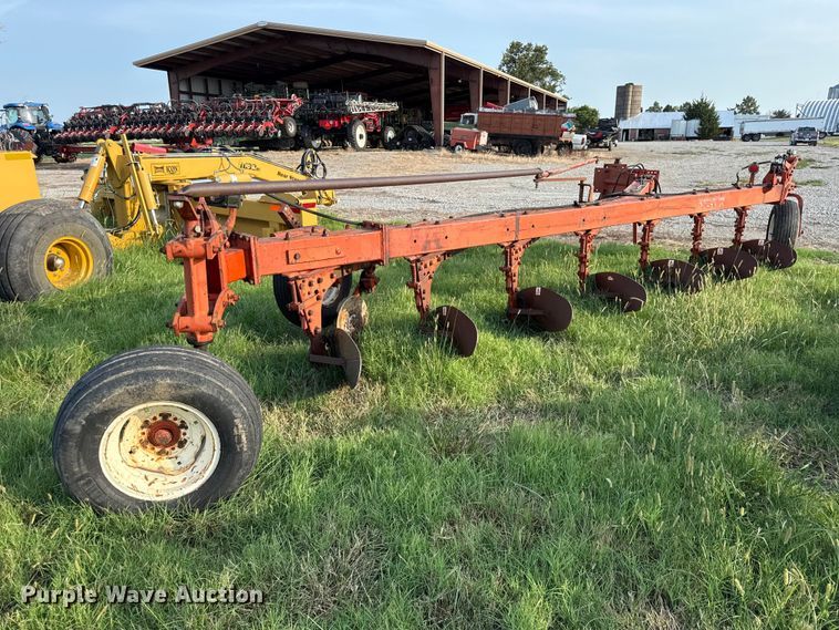 image for item EV6097 Allis-Chalmers seven bottom plow
