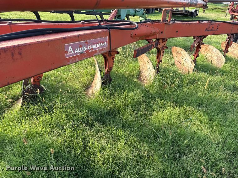 image for item EV6097 Allis-Chalmers seven bottom plow