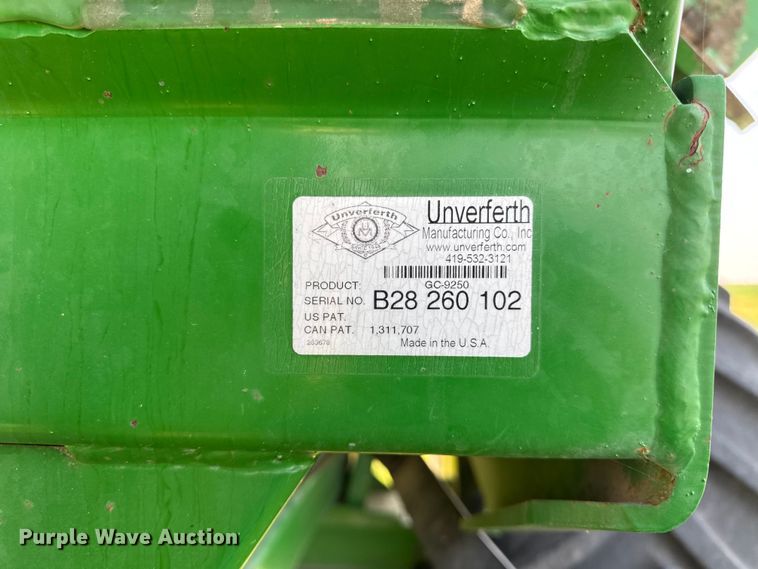 image for item EV6099 Unverferth GC9250 grain cart