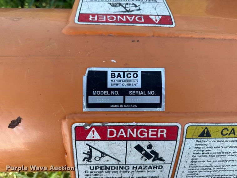 image for item EV6103 Batco 1335TD auger