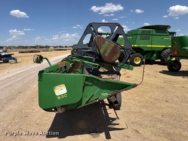 image for item EW4075 John Deere 930 rigid head