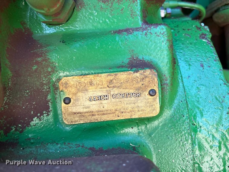image for item EW4091 1973 John Deere 4030H tractor