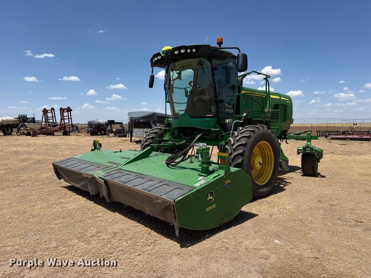 2020 John Deere W260 swather / windrower