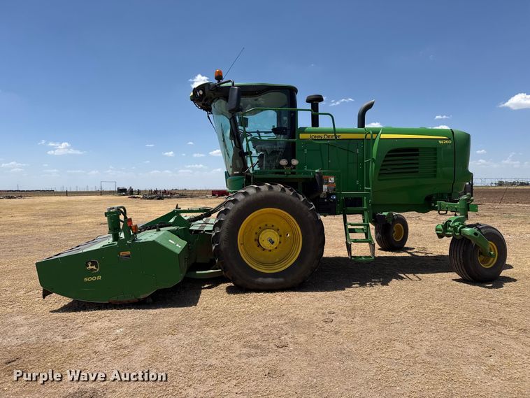 image for item EW4103 2020 John Deere W260 swather / windrower