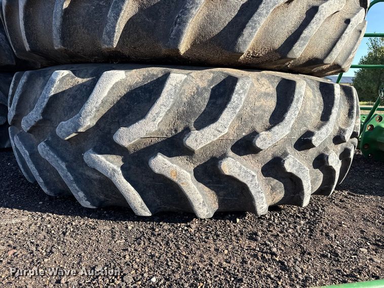 image for item EW4204 John Deere 520/85R42 tires and wheels