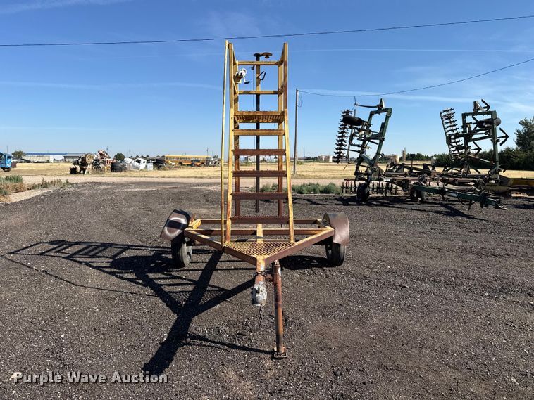 image for item EW4217 Shop Built portable platform trailer