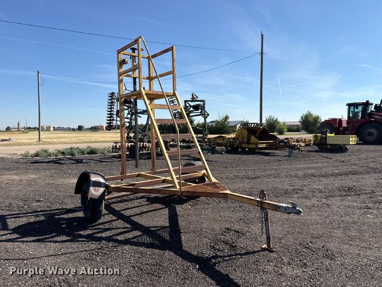 image for item EW4217 Shop Built portable platform trailer