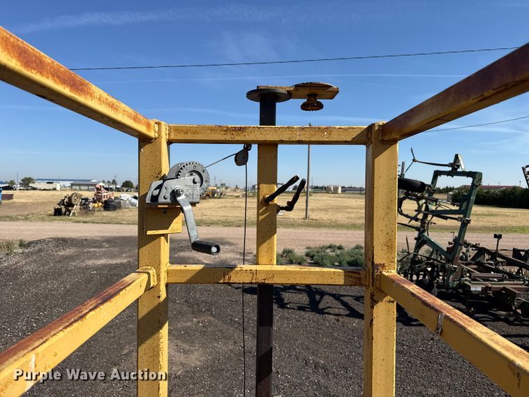 image for item EW4217 Shop Built portable platform trailer