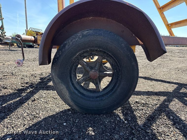 image for item EW4217 Shop Built portable platform trailer