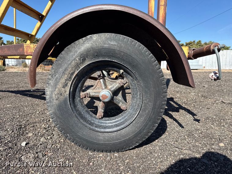image for item EW4217 Shop Built portable platform trailer