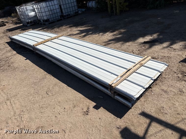 (100) sheets of corrugated sheet metal