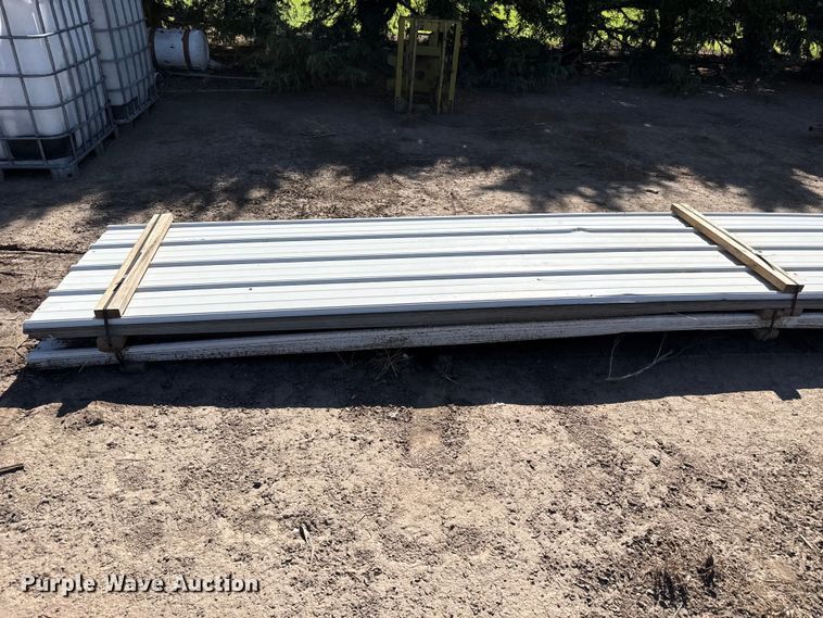 image for item EW4221 (100) sheets of corrugated sheet metal