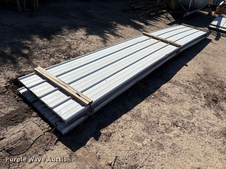 image for item EW4221 (100) sheets of corrugated sheet metal
