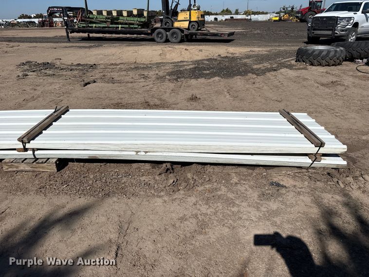 image for item EW4221 (100) sheets of corrugated sheet metal