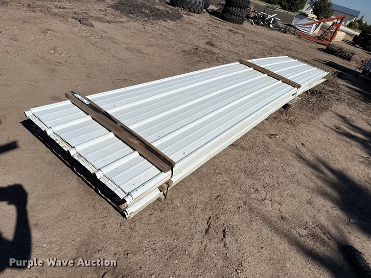 image for item EW4221 (100) sheets of corrugated sheet metal