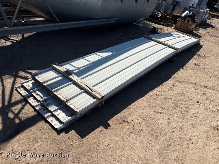 (100) sheets of corrugated sheet metal