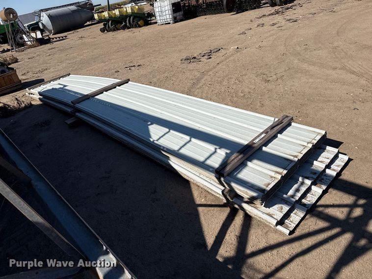 image for item EW4222 (100) sheets of corrugated sheet metal
