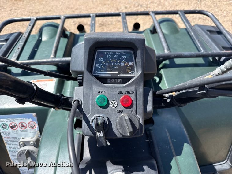 image for item EW4232 2000 Yamaha Grizzly 600 ATV