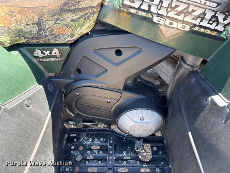 image for item EW4232 2000 Yamaha Grizzly 600 ATV