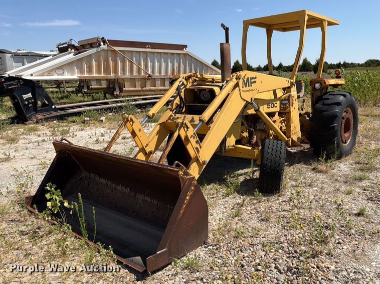 1980 Massey Ferguson 50C industrial tractor