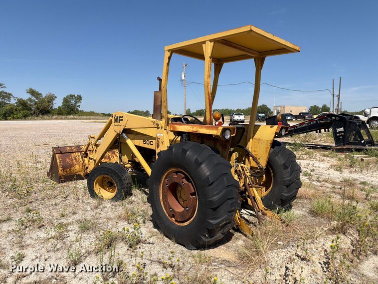 image for item EW8732 1980 Massey Ferguson 50C industrial tractor