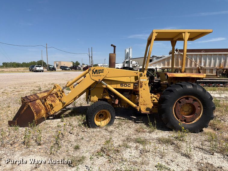 image for item EW8732 1980 Massey Ferguson 50C industrial tractor