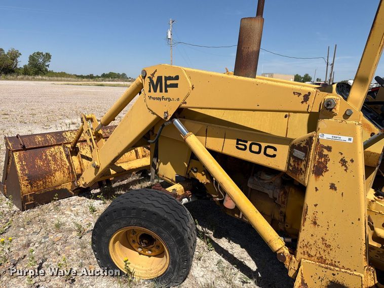 image for item EW8732 1980 Massey Ferguson 50C industrial tractor