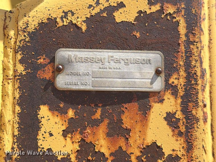 image for item EW8732 1980 Massey Ferguson 50C industrial tractor