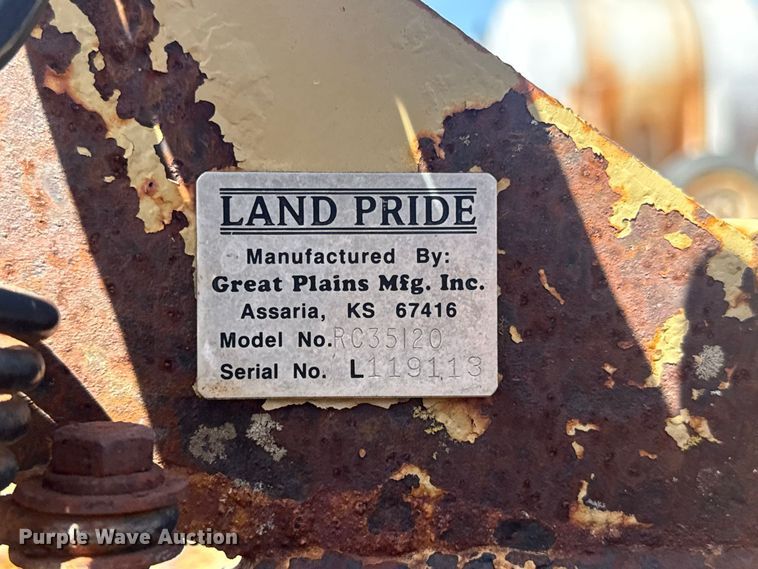 image for item FC4188 Land Pride RC35120 rotary mower