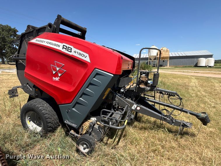 image for item FC4195 2023 Massey Ferguson RB4180V round baler