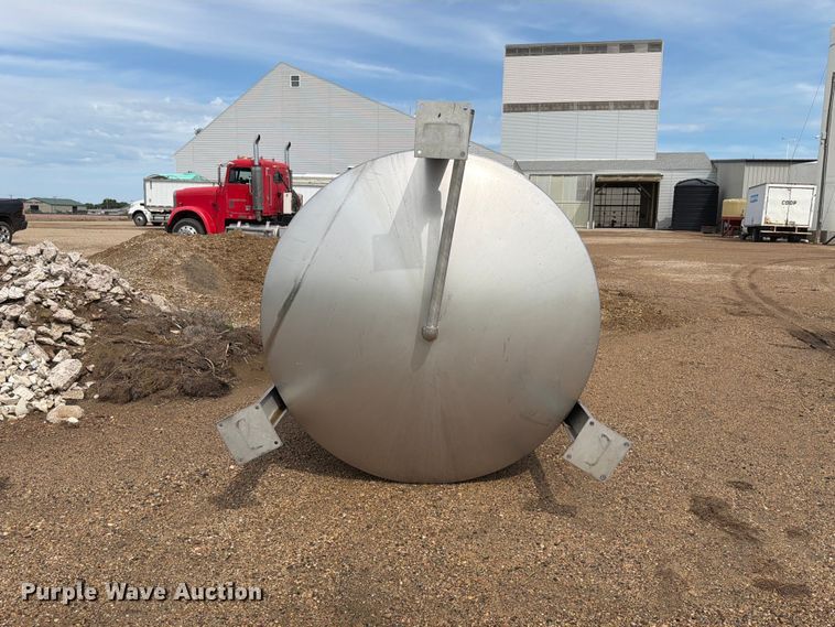 image for item FT6663 2002 Mid-State Tanks Stainless Steel Tank