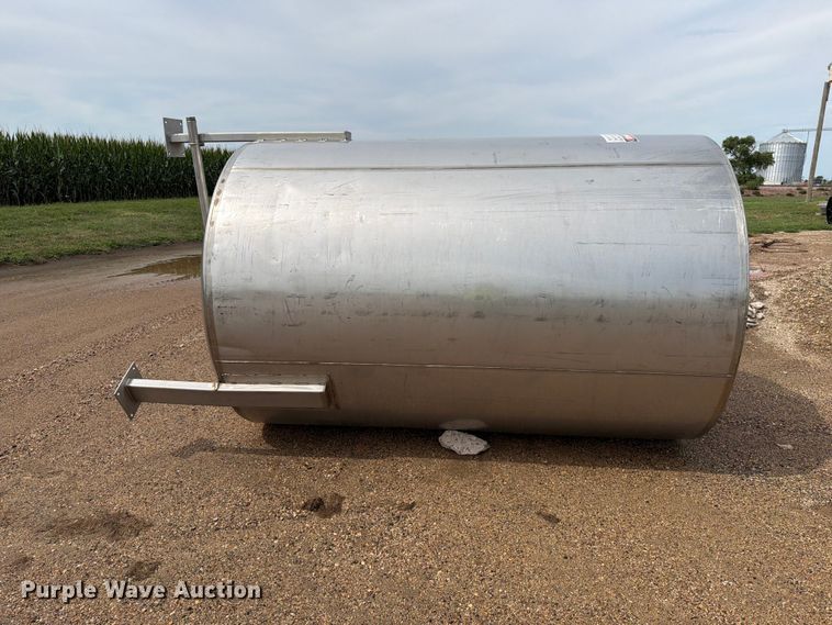 image for item FT6663 2002 Mid-State Tanks Stainless Steel Tank
