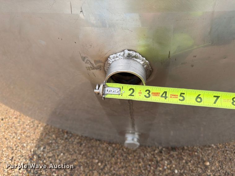 image for item FT6663 2002 Mid-State Tanks Stainless Steel Tank