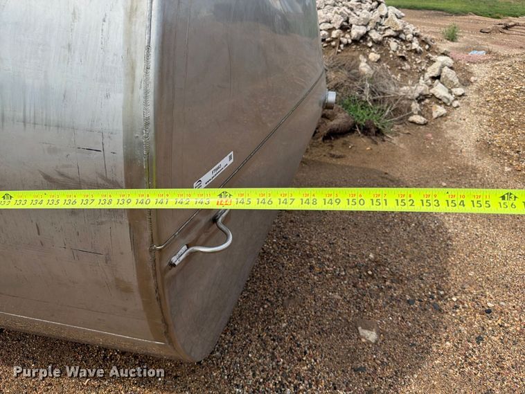 image for item FT6663 2002 Mid-State Tanks Stainless Steel Tank