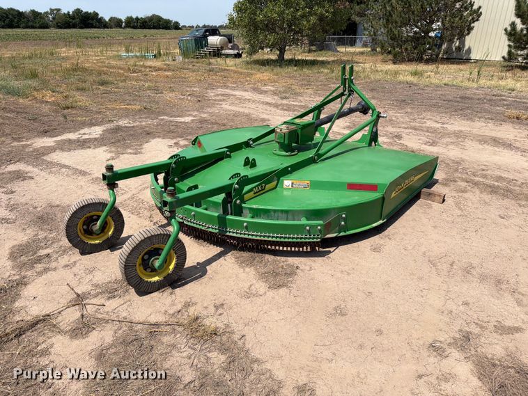 image for item MZ9890 John Deere MX7 rotary mower