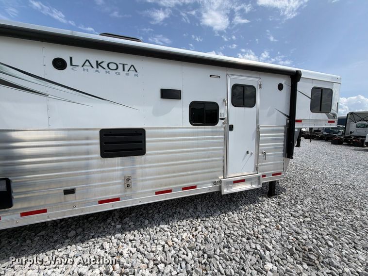 image for item YA4311 2023 Lakota Charger horse trailer