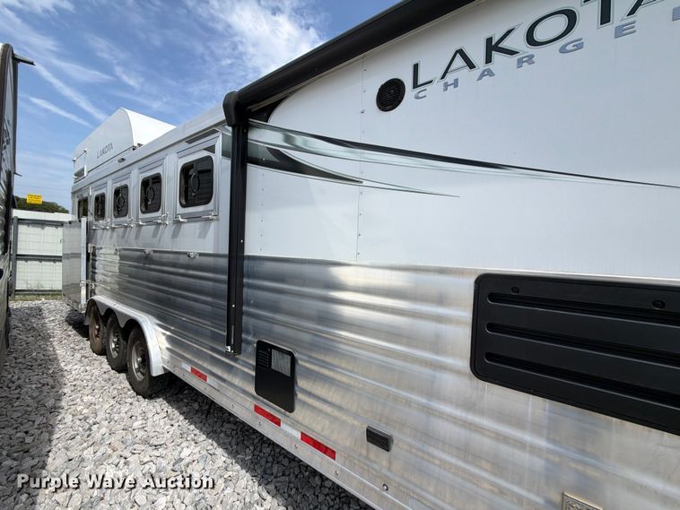 image for item YA4311 2023 Lakota Charger horse trailer