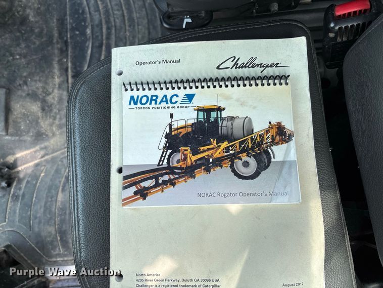 image for item YA4451 2018 RoGator RG1100C sprayer