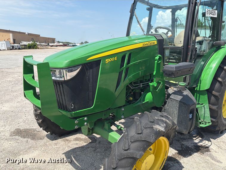 image for item YA4489 2023 John Deere 5100E MFWD tractor