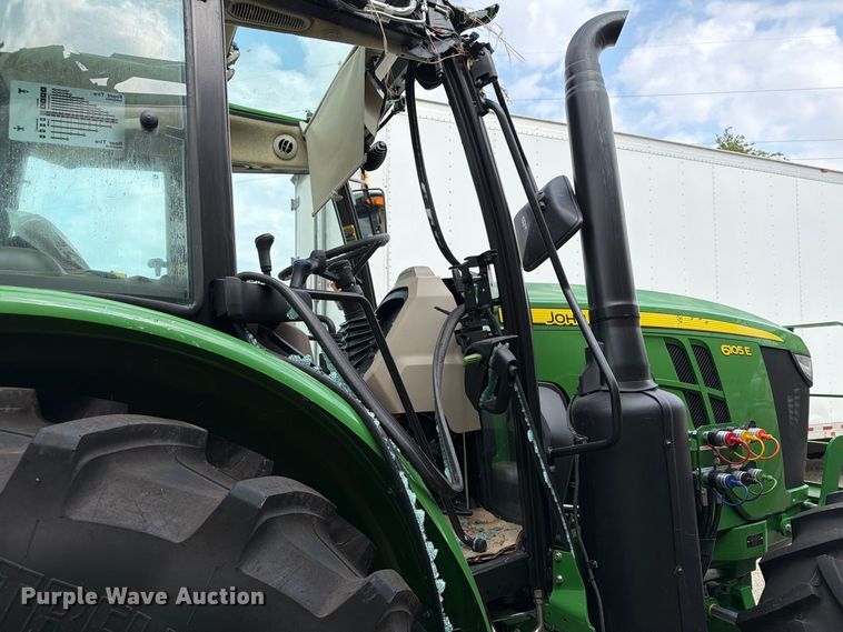 image for item YA4553 2025 John Deere 6105E MFWD tractor