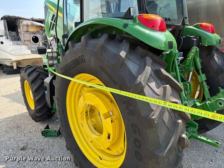 image for item YA4553 2025 John Deere 6105E MFWD tractor