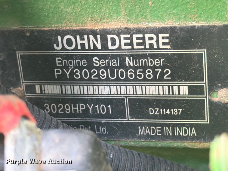 image for item YA4631 2022 John Deere 5055E MFWD tractor
