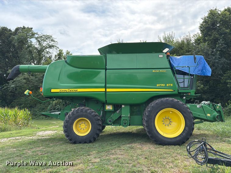 image for item YA4644 2011 John Deere 9770 STS RWA combine