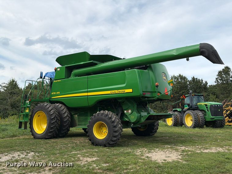 image for item YA4644 2011 John Deere 9770 STS RWA combine