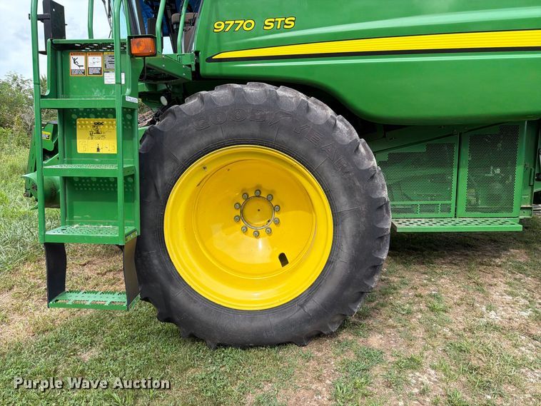 image for item YA4644 2011 John Deere 9770 STS RWA combine