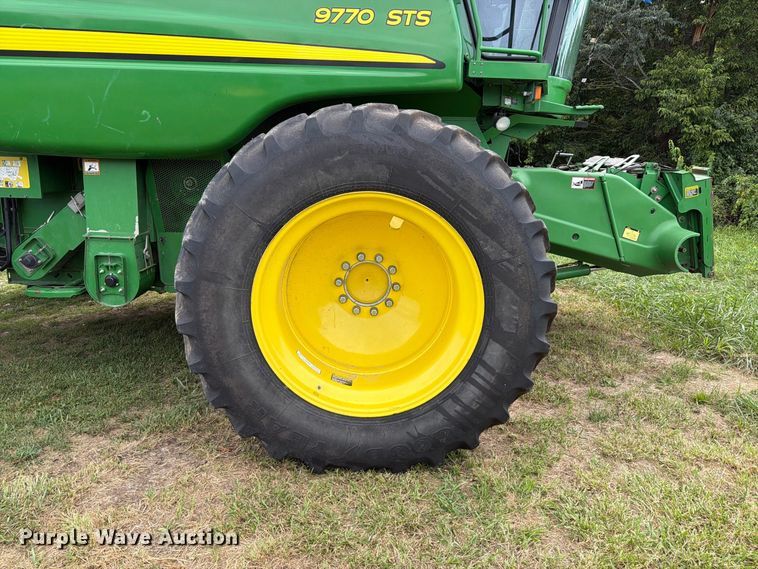 image for item YA4644 2011 John Deere 9770 STS RWA combine